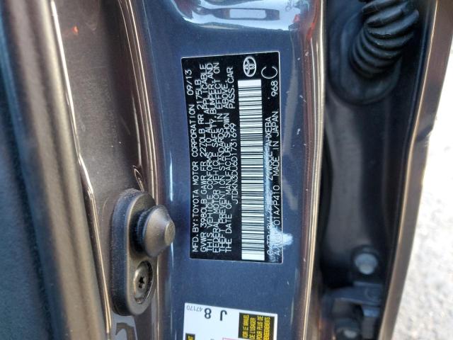 Photo 10 from auction – 2013 TOYOTA PRIUS with VIN JTDKN3DU6D1731699