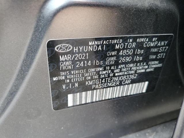 Photo 10 from auction – 2022 GENESIS G70 LAUNCH with VIN KMTG14TE2NU083362