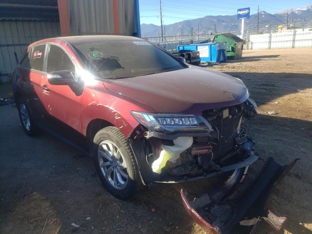 ACURA RDX TECHNO 2017 with VIN 5J8TB4H54HL034095 - Photo from auction