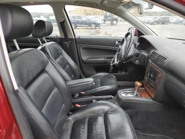 Photo 5 from auction – 2000 VOLKSWAGEN PASSAT GLX with VIN WVWPD23B6YP303234