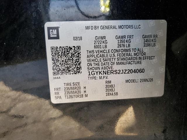 Photo 10 from auction – 2018 CADILLAC XT5 PREMIU with VIN 1GYKNERS2JZ204060