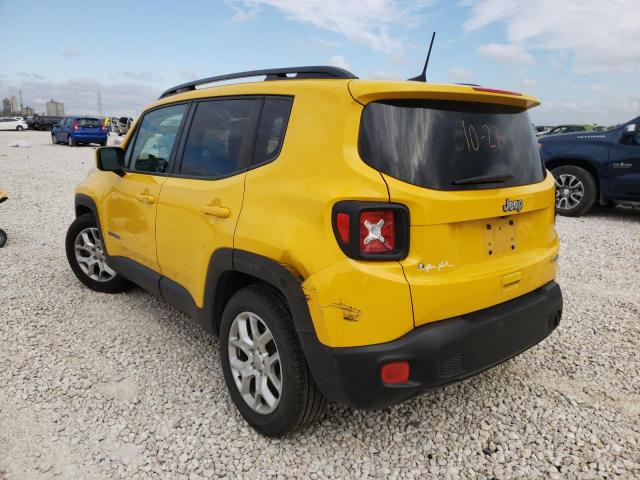 Photo 3 from auction – 2018 JEEP RENEGADE L with VIN ZACCJABB3JPH54102