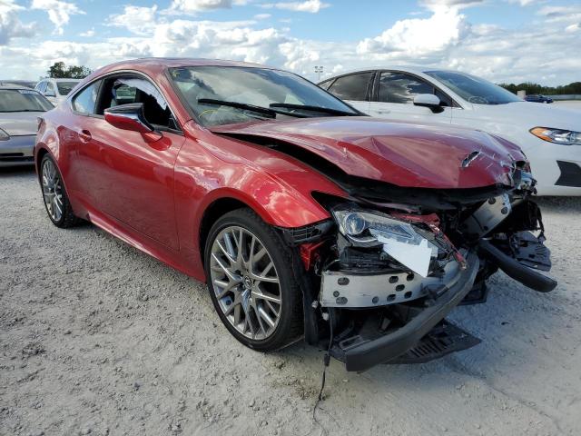 LEXUS RC 350 2019 with VIN JTHHZ5BC1K5020176 - Photo from auction