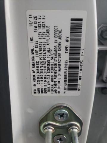 Photo 10 from auction – 2015 ACURA RDX TECHNO with VIN 5J8TB3H55FL009665
