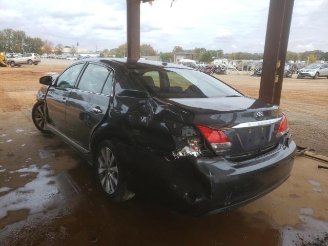 Photo 3 from auction – 2011 TOYOTA AVALON BAS with VIN 4T1BK3DBXBU402678