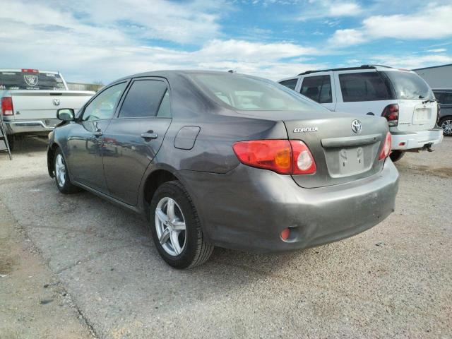 Photo 3 from auction – 2009 TOYOTA COROLLA BA with VIN JTDBL40E79J004833