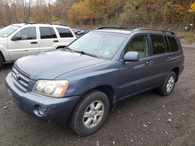 Photo 2 from auction – 2002 TOYOTA HIGHLANDER with VIN JTEHF21A920059258