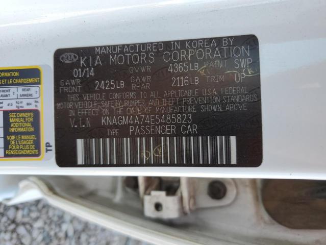 Photo 10 from auction – 2014 KIA OPTIMA LX with VIN KNAGM4A74E5485823