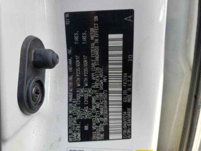 Photo 10 from auction – 2017 TOYOTA SIENNA LE with VIN 5TDKZ3DC6HS815073