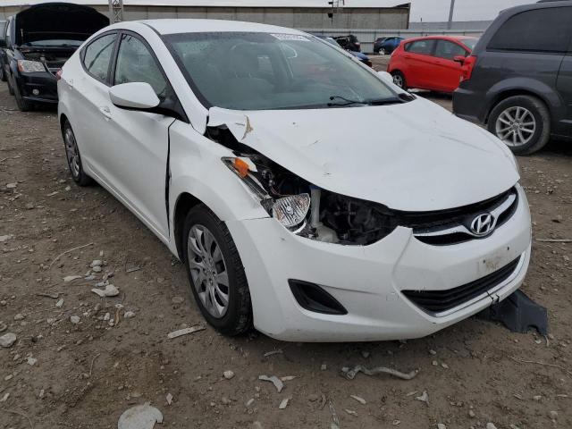 HYUNDAI ELANTRA GL 2012 with VIN 5NPDH4AE7CH141781 - Photo from auction