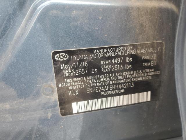Photo 10 from auction – 2017 HYUNDAI SONATA SE with VIN 5NPE24AF6HH442113