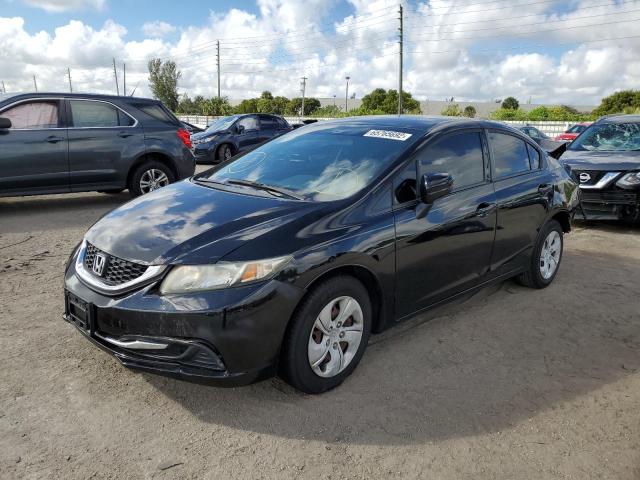 Photo 2 from auction – 2014 HONDA CIVIC LX with VIN 19XFB2F50EE053072