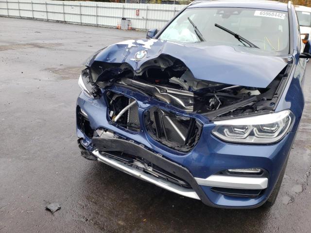 Photo 9 from auction – 2018 BMW X3 XDRIVE3 with VIN 5UXTR9C58JLD61332