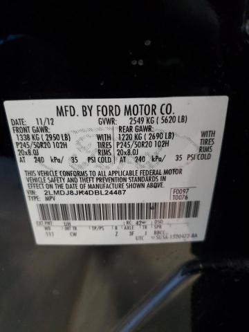 Photo 10 from auction – 2013 LINCOLN MKX with VIN 2LMDJ8JK4DBL24487