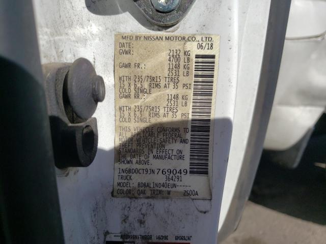 Photo 10 from auction – 2018 NISSAN FRONTIER S with VIN 1N6BD0CT9JN769049