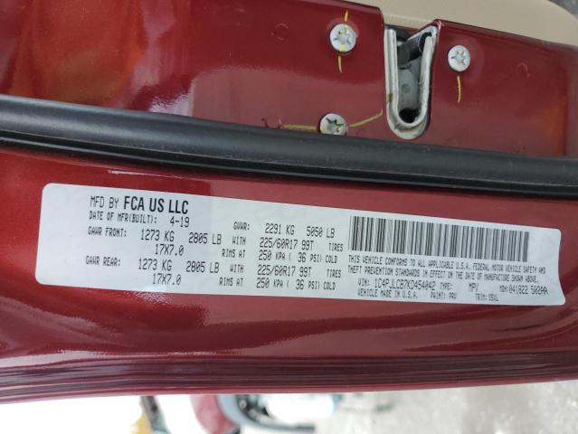 Photo 10 from auction – 2019 JEEP CHEROKEE L with VIN 1C4PJLCB7KD454042
