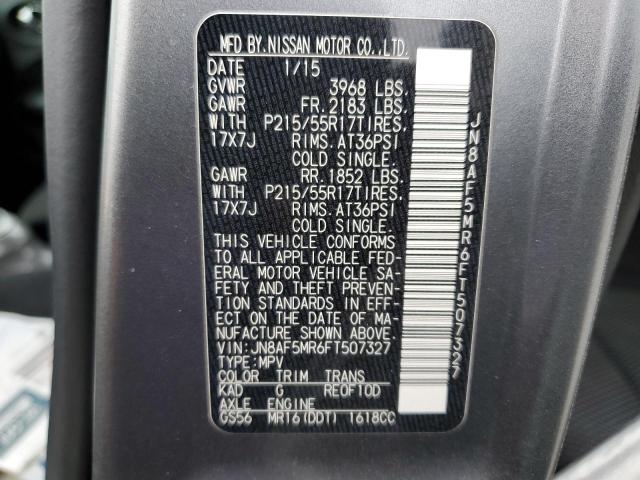 Photo 10 from auction – 2015 NISSAN JUKE S with VIN JN8AF5MR6FT507327