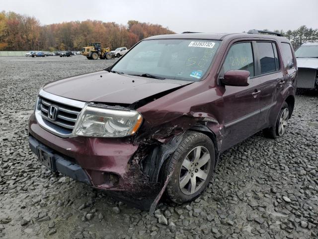 Photo 2 from auction – 2013 HONDA PILOT TOUR with VIN 5FNYF4H95DB083850