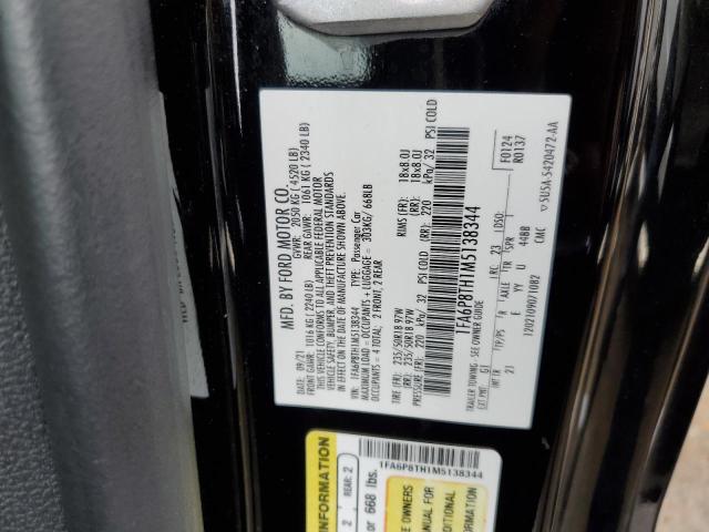Photo 10 from auction – 2021 FORD MUSTANG with VIN 1FA6P8TH1M5138344