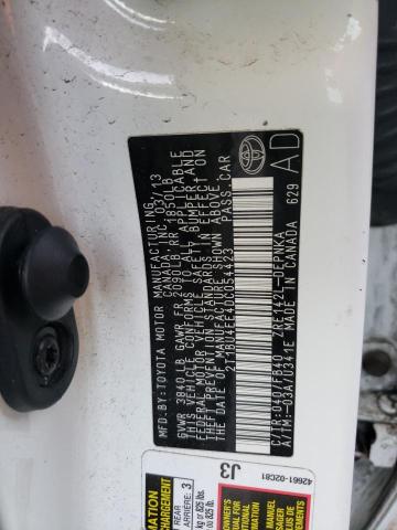 Photo 10 from auction – 2013 TOYOTA COROLLA BA with VIN 2T1BU4EE4DC054423