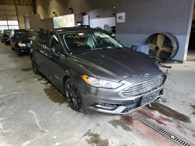 Photo 1 from auction – 2018 FORD FUSION SE with VIN 3FA6P0LU0JR137323