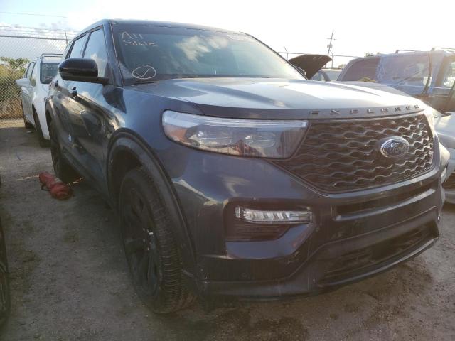 FORD EXPLORER S 2022 with VIN 1FM5K8GC8NGB50561 - Photo from auction