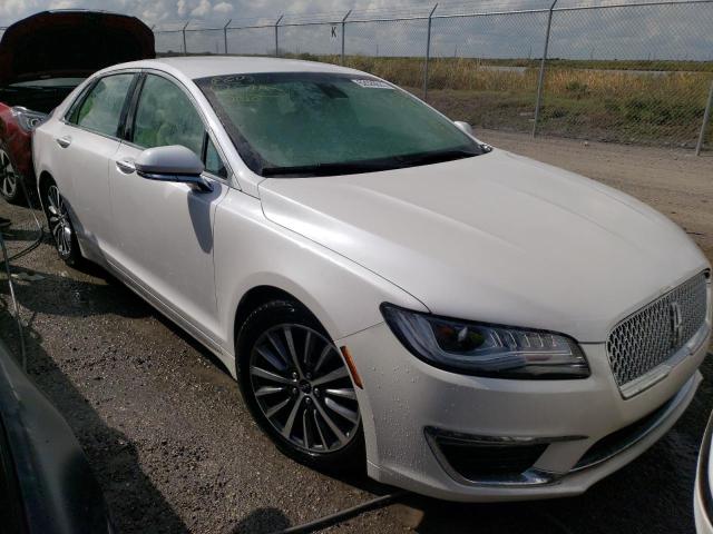 LINCOLN MKZ 2020 with VIN 3LN6L5A94LR615467 - Photo from auction