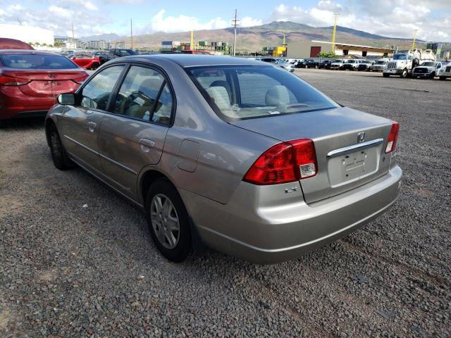 Photo 3 from auction – 2003 HONDA CIVIC LX with VIN 2HGES16593H562571