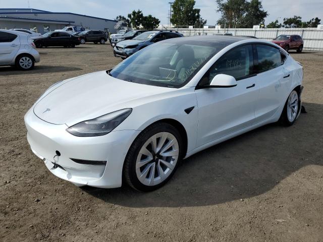 Photo 2 from auction – 2021 TESLA MODEL 3 with VIN 5YJ3E1EB5MF919093