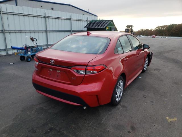 Photo 4 from auction – 2021 TOYOTA COROLLA LE with VIN 5YFEPMAE2MP183285