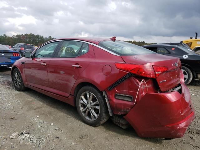 Photo 3 from auction – 2013 KIA OPTIMA with VIN 5XXGM4A78DG161027
