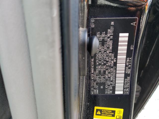 Photo 10 from auction – 2013 TOYOTA HIGHLANDER with VIN 5TDZA3EH7DS036713