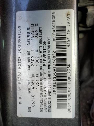 Photo 10 from auction – 2010 MAZDA 3 S with VIN JM1BL1S50A1346852
