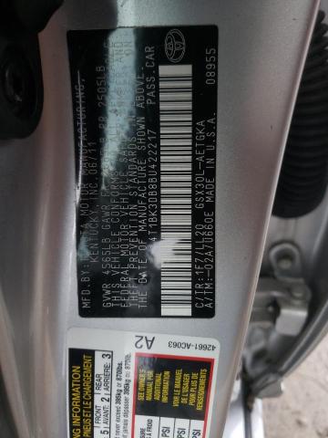 Photo 10 from auction – 2011 TOYOTA AVALON BAS with VIN 4T1BK3DB8BU422217