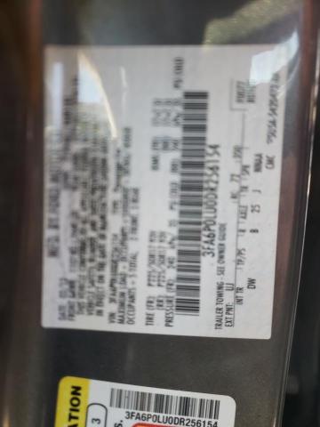 Photo 10 from auction – 2013 FORD FUSION SE with VIN 3FA6P0LU0DR256154