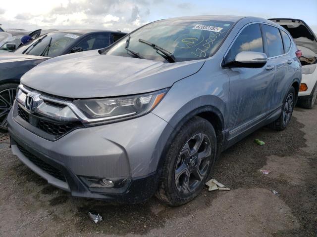 Photo 2 from auction – 2018 HONDA CR-V EX with VIN 5J6RW1H50JA013526