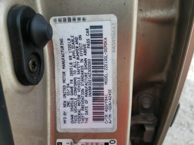 Photo 10 from auction – 2004 TOYOTA COROLLA CE with VIN 1NXBR32E14Z300083