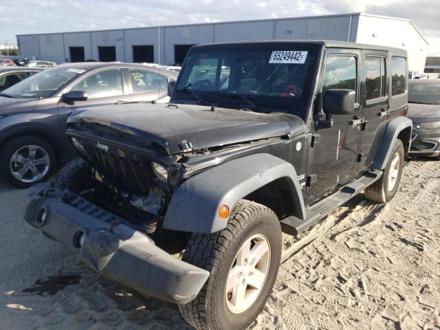 Photo 2 from auction – 2016 JEEP WRANGLER U with VIN 1C4BJWDG6GL146394