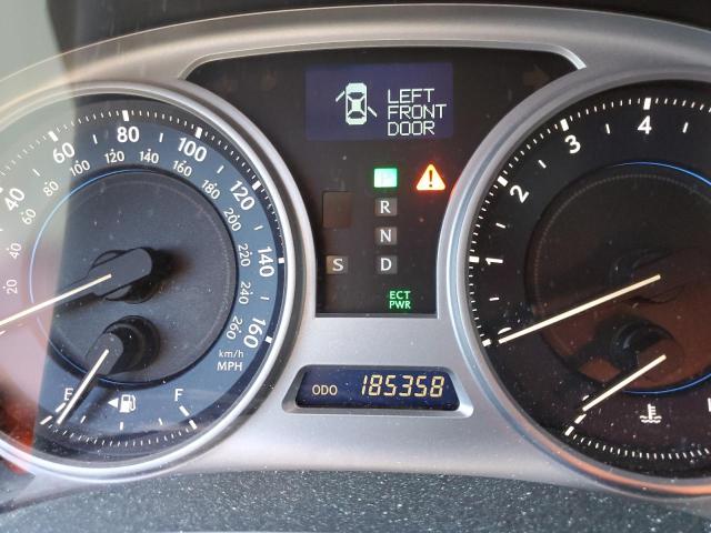 Foto 8 de la subasta – 2009 LEXUS IS 250 con VIN JTHBK262X95106798