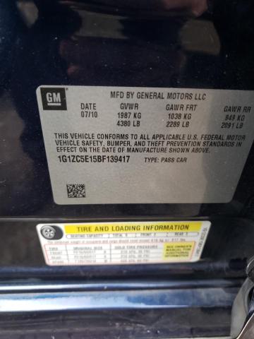 Photo 10 from auction – 2011 CHEVROLET MALIBU 1LT with VIN 1G1ZC5E15BF139417