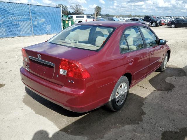 Photo 4 from auction – 2003 HONDA CIVIC LX with VIN 2HGES16573H502174