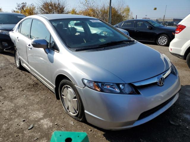 HONDA CIVIC HYBR 2008 with VIN JHMFA36208S002654 - Photo from auction