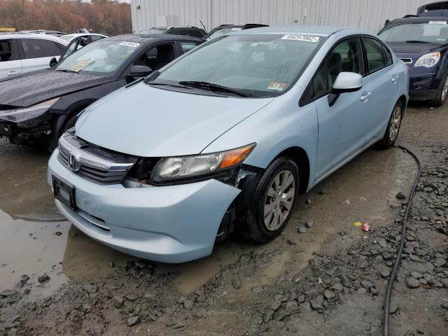 Photo 2 from auction – 2012 HONDA CIVIC LX with VIN 19XFB2F51CE346363