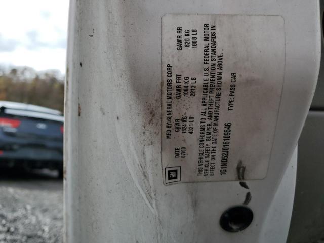 Photo 10 from auction – 2001 CHEVROLET MALIBU with VIN 1G1ND52J016109546