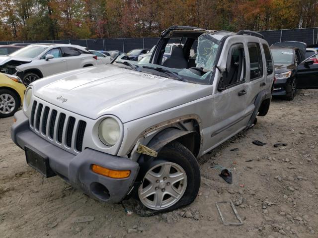 Photo 2 from auction – 2004 JEEP LIBERTY SP with VIN 1J4GL48K54W221092