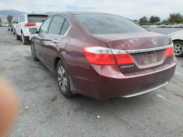 Photo 3 from auction – 2015 HONDA ACCORD LX with VIN 1HGCR2F37FA099520
