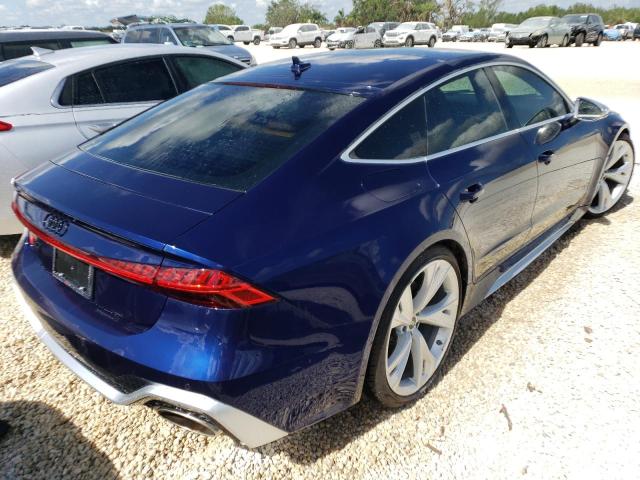 Photo 4 from auction – 2021 AUDI RS7 with VIN WUAPCBF22MN901554