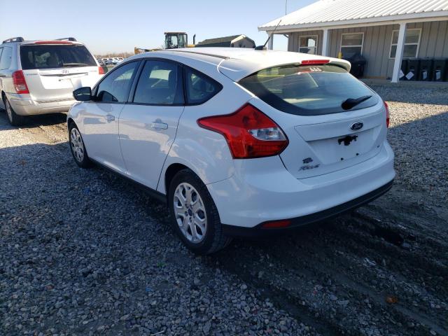 Photo 3 from auction – 2012 FORD FOCUS SE with VIN 1FAHP3K20CL226465
