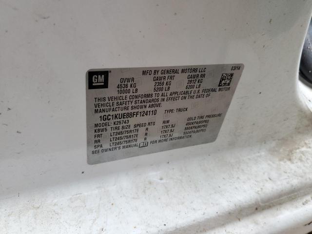 Photo 10 from auction – 2015 CHEVROLET SILVERADO with VIN 1GC1KUE88FF124110