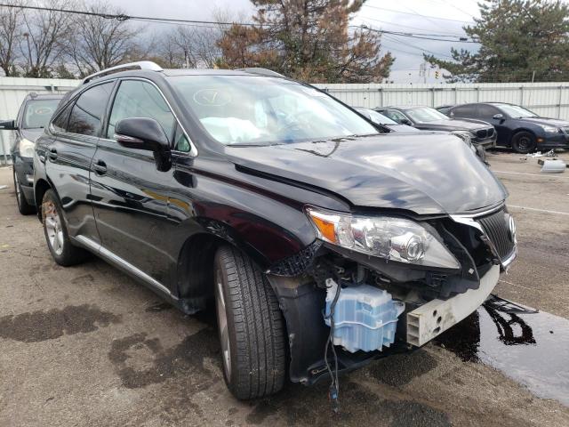LEXUS RX 350 2010 with VIN 2T2BK1BA8AC070881 - Photo from auction